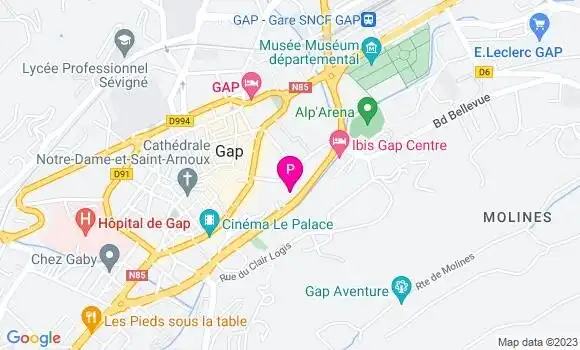 Localisation Antoine Deau