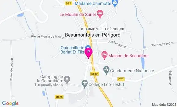 Localisation Claude Lucile Dolivet Pallas
