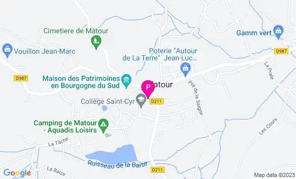 Localisation Camille Bonnefoy