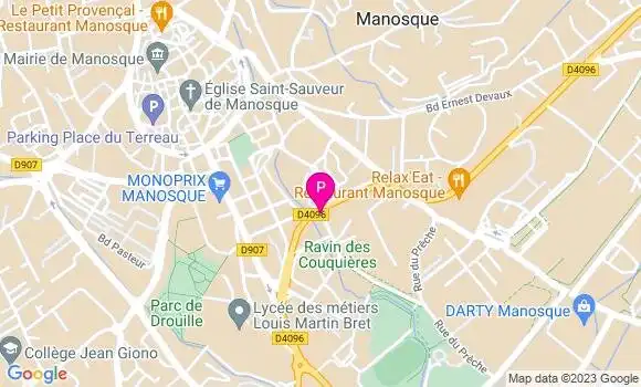 Localisation Camille Baudon