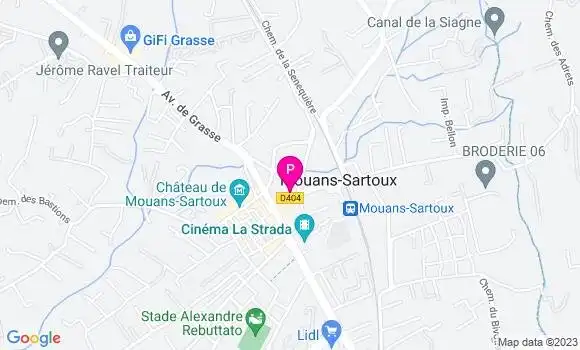 Localisation Solange Soubeiran Griseri