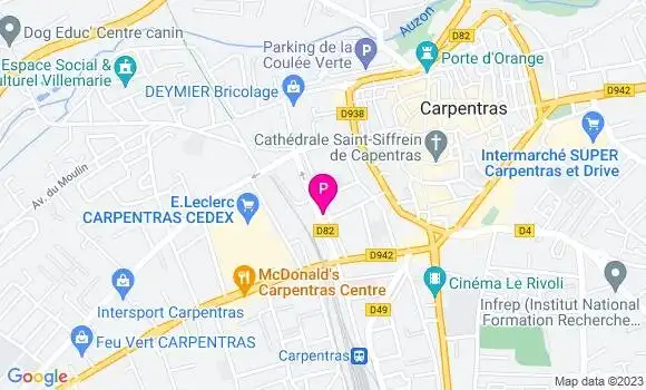 Localisation Mathilde Desjours