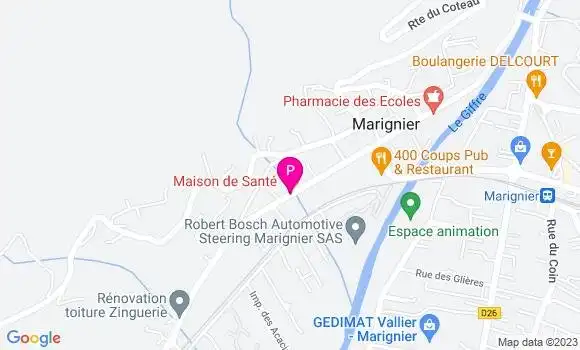 Localisation Cecile Bessou