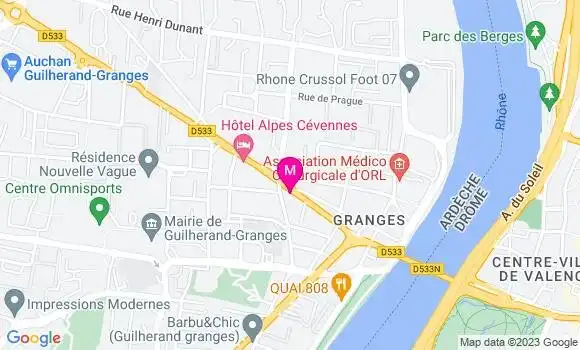 Localisation Marc Epaillard