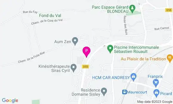 Localisation Myriam Leroy