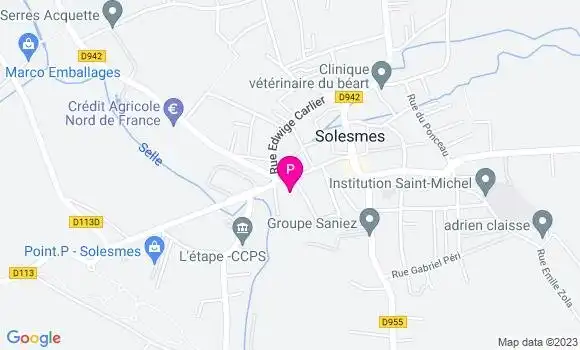 Localisation Agathe Polvent