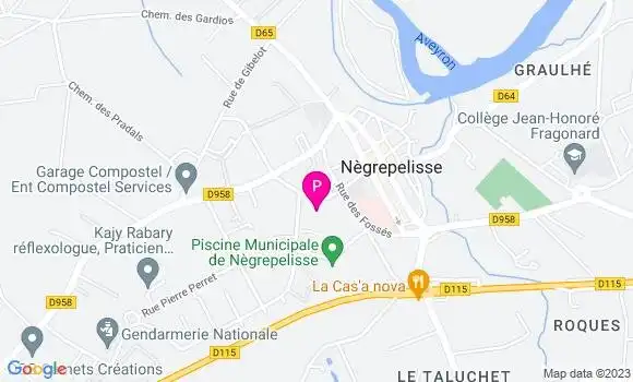 Localisation Manon Antoine