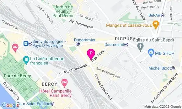 Localisation Celine Saada