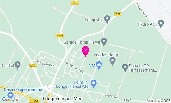 Localisation Magali Fortineau Nouhant