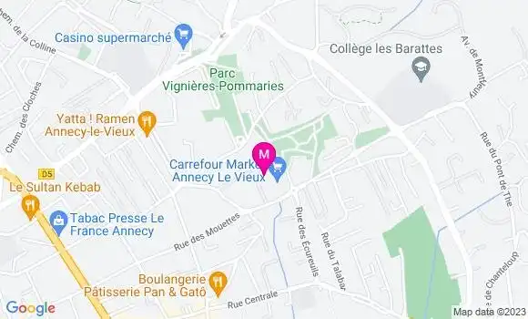 Localisation Pauline Vanoverschelde