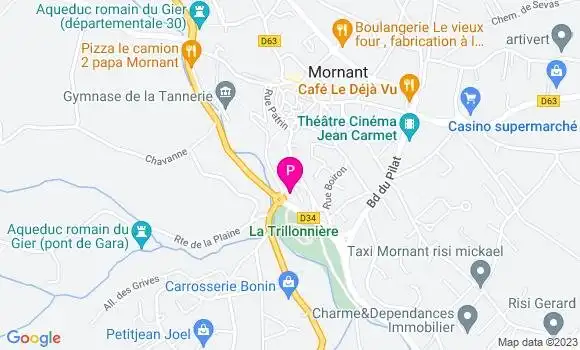 Localisation Fabienne Vezzio