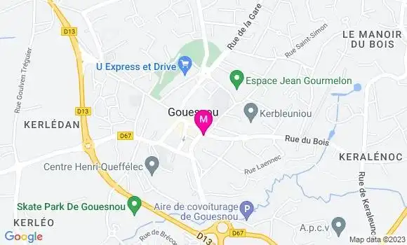 Localisation Emmanuelle Guillou