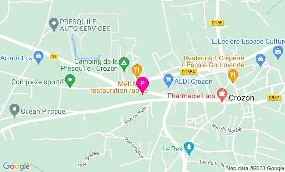 Localisation Luc Minguy