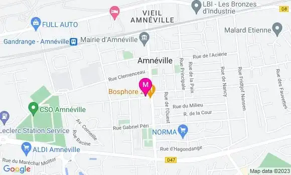 Localisation Amelie Pfeiffer