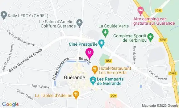 Localisation Anne Louise Mace