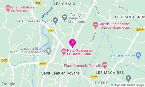 Localisation Antonin Bonnefoi