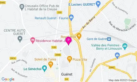 Localisation Ines Soulas