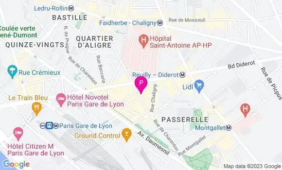 Localisation Emilie Teyssier