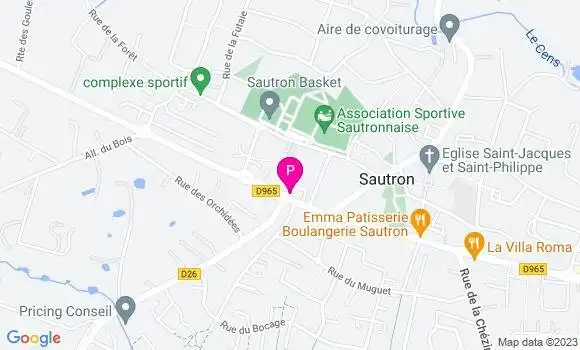 Localisation Justine Choupay