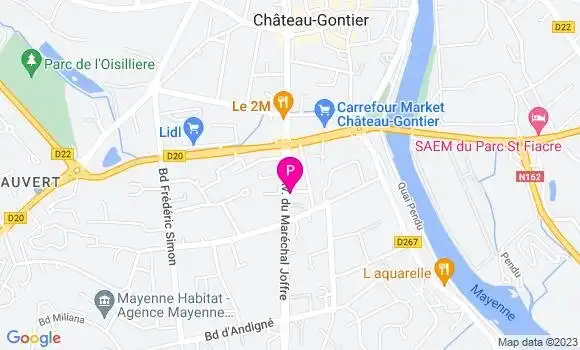 Localisation Marie Catherine Bordigoni