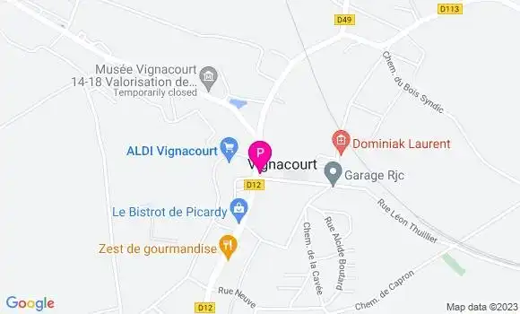 Localisation Anne Sophie Cauuet