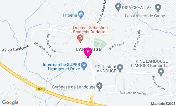 Localisation Mickael Guespin Vevaud