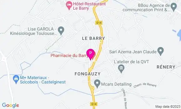 Localisation Louise Palfray