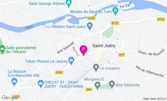 Localisation Marion Cahuzac