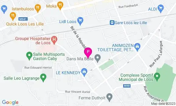 Localisation Clemence Coupe