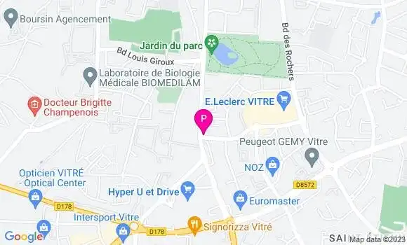 Localisation Cleves Chassagne