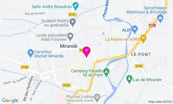 Localisation Iris Congard