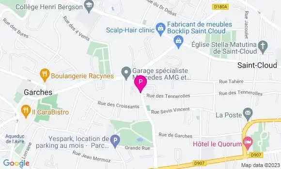 Localisation Guillaume Gatti