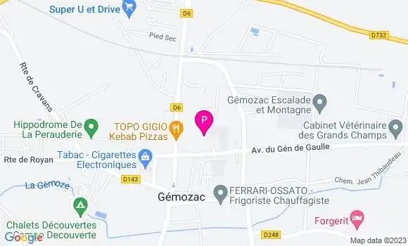 Localisation Arthur Jeancolas