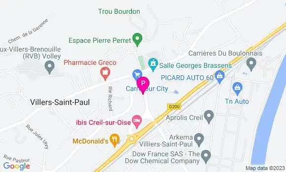 Localisation Samantha Nieto