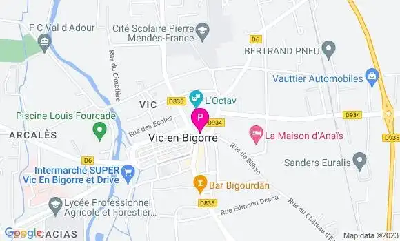 Localisation Paul Sajous
