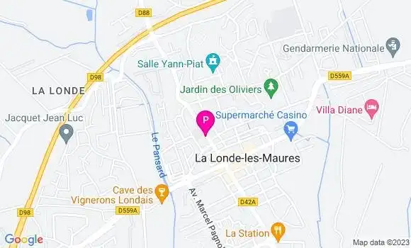 Localisation Antonin Peuron