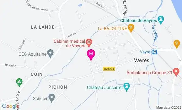 Localisation Isabelle Tallier Navarri