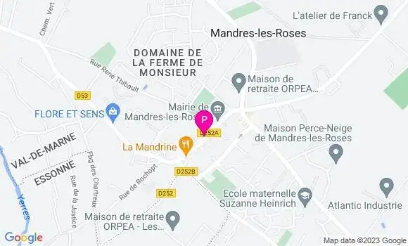 Localisation Delphine Mahieu