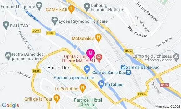 Localisation Andy Laviolette