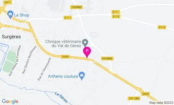Localisation Christine Petit