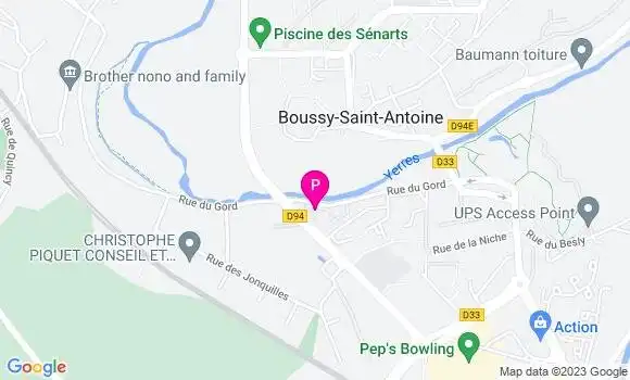Localisation Tiphanie Vasseur