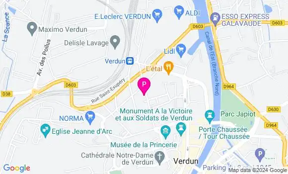 Localisation Emmanuelle Delesalle