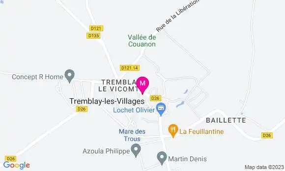Localisation Claire Sophie Delong