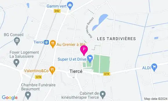 Localisation Agathe Desbois