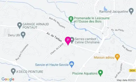 Localisation Florence Pesque Testan