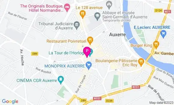 Localisation Tiphanie De Cuyper