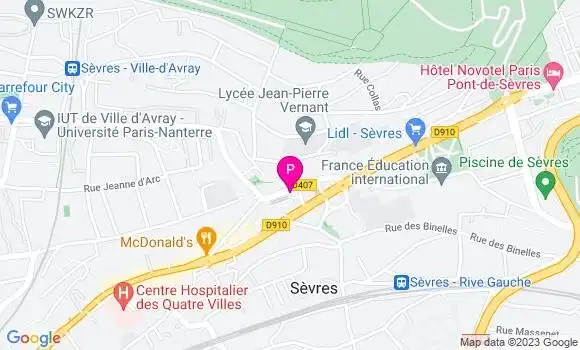 Localisation Melanie Audier