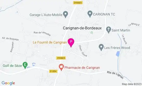 Localisation Lisa Broussaud