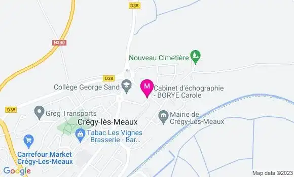 Localisation Estelle Chevallier
