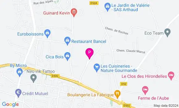 Localisation Thibault Casalino Lorente